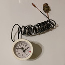 87381018530 Термоманометр 120°C/4бар, белый, Buderus 87381018530