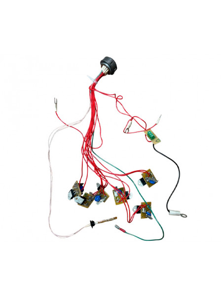 Жгут с электроникой (датчик уровня, симисторные платы) для котлов Руснит/РЭКО (уцен.)