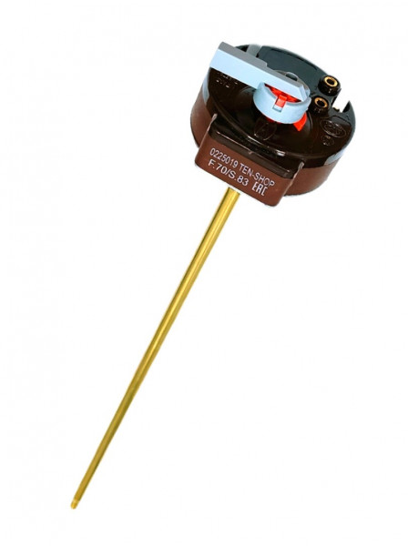 Термостат стержневой с термозащитой TBS 16A 250V T105