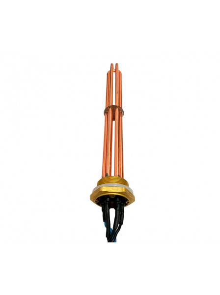 Блок ТЭН NM 6000W 220/400V, медь, G1,5 (48мм), L-430мм + прокладка