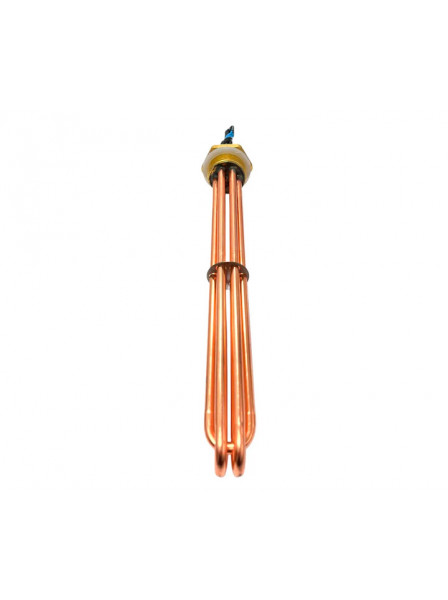 Блок ТЭН NM 6000W 220/400V, медь, G1,5 (48мм), L-430мм + прокладка