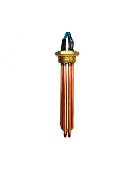 Блок ТЭН NM 3000W 220/400V, медь, G1,5 (48мм), L-230мм + прокладка