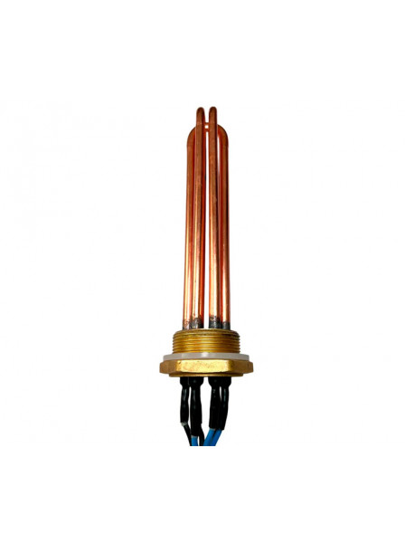 Блок ТЭН NM 3000W 220/400V, медь, G1,5 (48мм), L-230мм + прокладка