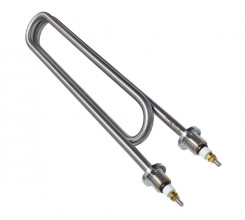 ТЭН 7500W/220V, нерж., L-38см, штуцер 1/2