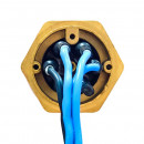 20620027641 Блок ТЭН NM 6000W 220/400V, нержавейка, G1,5 (48мм), L-360мм