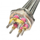 3068812 ТЭН резьбовой 18000W/220-380V, усиленная нерж., G2, L-500