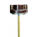 3402200_kit ТЭН радиаторный RG 1000W/220V, левая резьба G1 (33мм.) + термостат