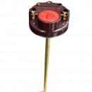 3402200_kit ТЭН радиаторный RG 1000W/220V, левая резьба G1 (33мм.) + термостат