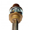 3402250_kit ТЭН радиаторный RG 1500W/220V, левая резьба G1 (33мм.) + термостат