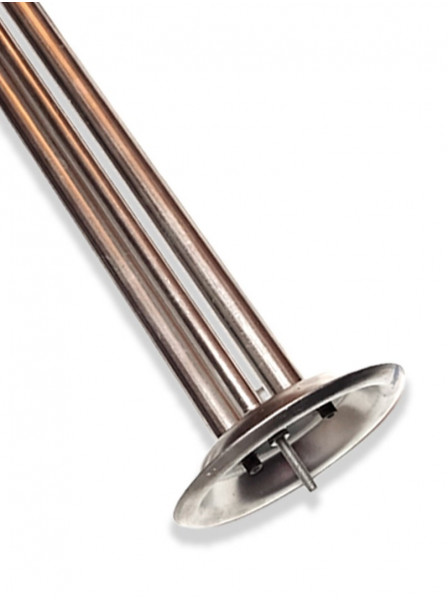 Фланец для сухих ТЭНов, 92мм GS, нерж., М6