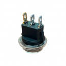 301204 Выключатель KCD1, круглый с красной линзой 20A/12V