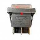 65150777 Выключатель двухклавишный Ariston 16A/250V, 20A/125V