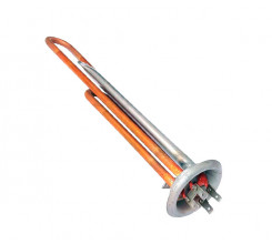ТЭН DN 2000W/230V, медный, под анод М4, верт., 4 контакта