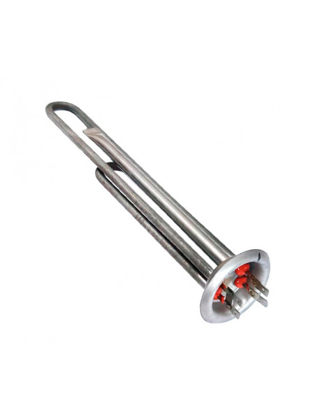 ТЭН DN 2000W/230V, нержавейка, под анод М4, верт., 4 контакта