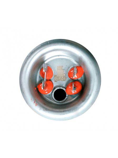 ТЭН DN 2000W/230V, нержавейка, под анод М4, верт., 4 контакта