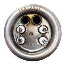 20052N2 ТЭН RF 2000W/220V (700+1300), TS, медный, верт. нерж. патрубки