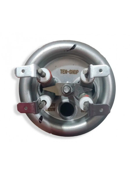 Колба сухих ТЭНов, нерж. под анод М4 в сборе с тэнами, анодом, прокладкой