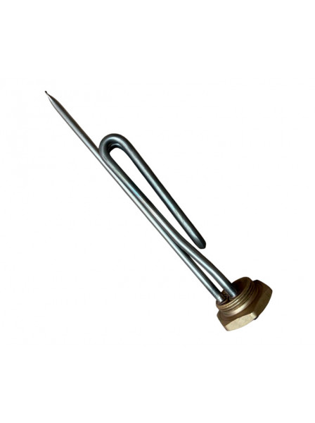 ТЭН G1 1/4 RCT 2000W TS с местом под анод М6, нерж.