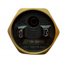 3182230 ТЭН G1 1/4 RDT 1500W TS с местом под анод М6, медь