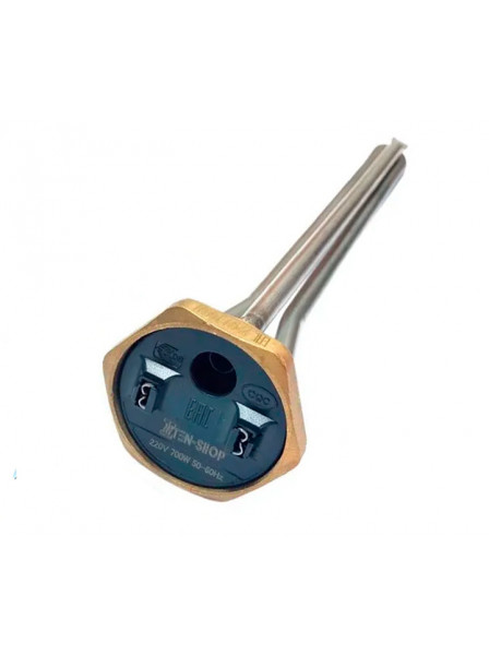 ТЭН радиаторный RDT 700W, левая резьба, D42мм (G1 1/4)