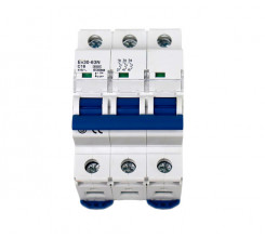 Автоматический выключатель ZOTA Ev30-63N 3P 6kA 16A C для котлов Lux, Smart, Solid, MK
