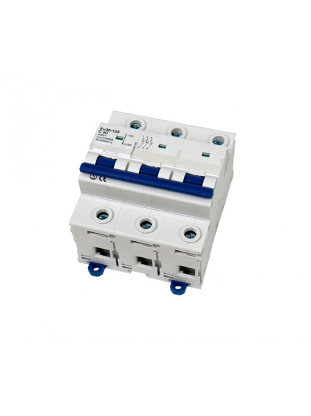 Автоматический выключатель ZOTA Ev30-125 3P 10kA 80A C