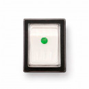 C6053PLNAB_white Выключатель клавишный, белый, с зеленой линзой для Ballu, Electrolux и др.