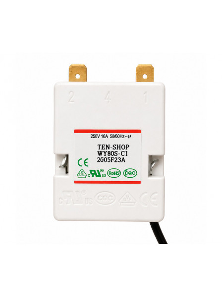 Термостат капиллярный WY80S-C1 шток 25мм. 16A 250V