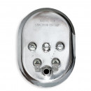 65150870 ТЭН 2500W/230V (1500W+1000W) нерж.