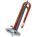 3400951 ТЭН RF 1500W/220V медный, верт., (Rival)