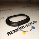 65100565 Прокладка резиновая, овальная, фланцевая с бортиком, в/з 570340