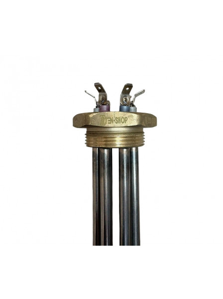 Блок ТЭН 3х2000W/230V, нержавейка, L-430мм