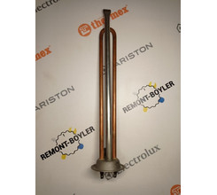 ТЭН RF 1000W, медный, верт, 64мм