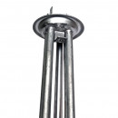 20042 ТЭН RF 2000W/220V (700+1300), РОСС, нерж., верт