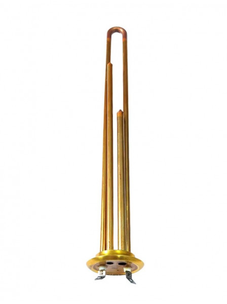 ТЭН PREMIUM RF 2000W, медь, М6, клеммы под винт, L420мм