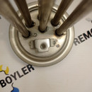 20118 ТЭН RF 2000W(700+1300), нерж, 92мм., клеммы под разъем, L365мм, гор.