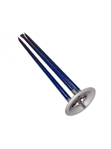 Фланец сухих ТЭНов 92мм., эмаль, под анод М6