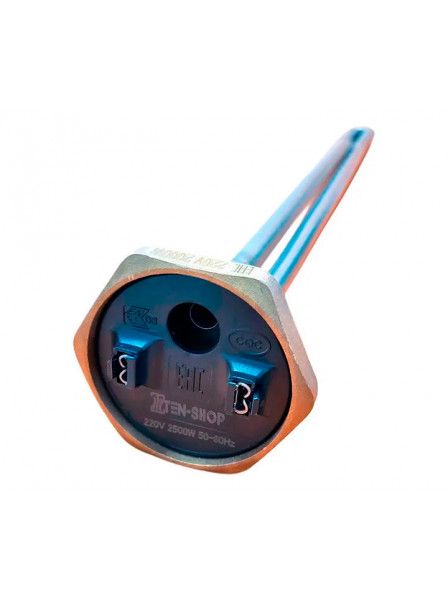 ТЭН радиаторный RDT 2500W, правая резьба, D42мм (G1 1/4)