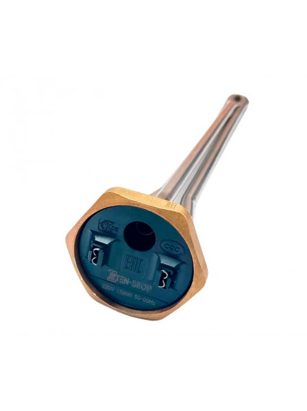 ТЭН радиаторный RDT 1200W, левая резьба, D42мм (G1 1/4)