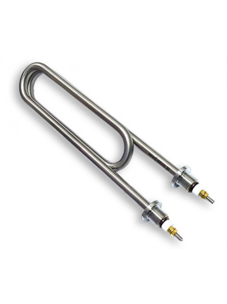 ТЭН 2500W/220V, нерж., L-300мм, штуцер 1/2