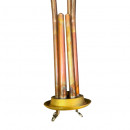 3062207 ТЭН RF 2000W/230V медный, гор., усиленный, RU-TS (Centurio, Royal), в/з 3400955