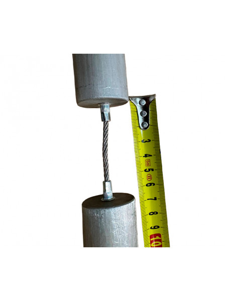 Цепной анод G1¼, 6 звеньев D33x150